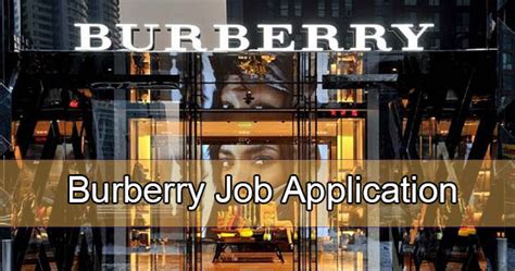 burberry careers uk contact|Burberry apprenticeships UK.